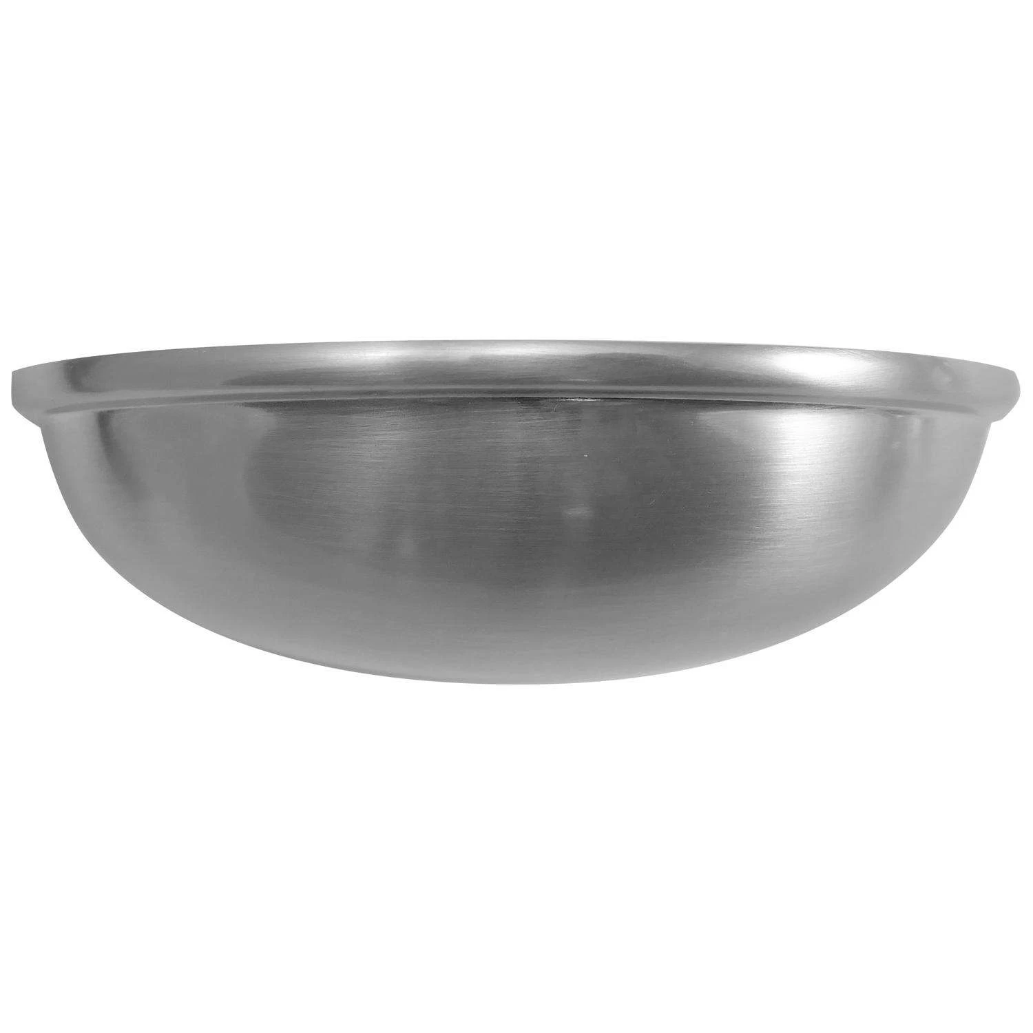 Laurey Newport Half Oval Cabinet Pull Cup 3 In. Satin Nickel Silver 10 Pk 4 Laurey Newport Half Oval Cabinet Pull Cup 3 In. Satin Nickel Silver 10 Pk - Image 2