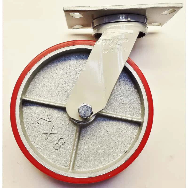 The Fairbanks Company 4 In. D Swivel Polyurethane Caster 900 Lb 1 Pk 4 The Fairbanks Company 4 In. D Swivel Polyurethane Caster 900 Lb 1 Pk - Image 2