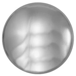 Laurey Danica Traditional Round Cabinet Knob 1-3/8 In. D 1 In. Polished Chrome 10 Pk -Supply Tools Market c02dc121 da0f 4a93 bba7 d66afcf8d0a8