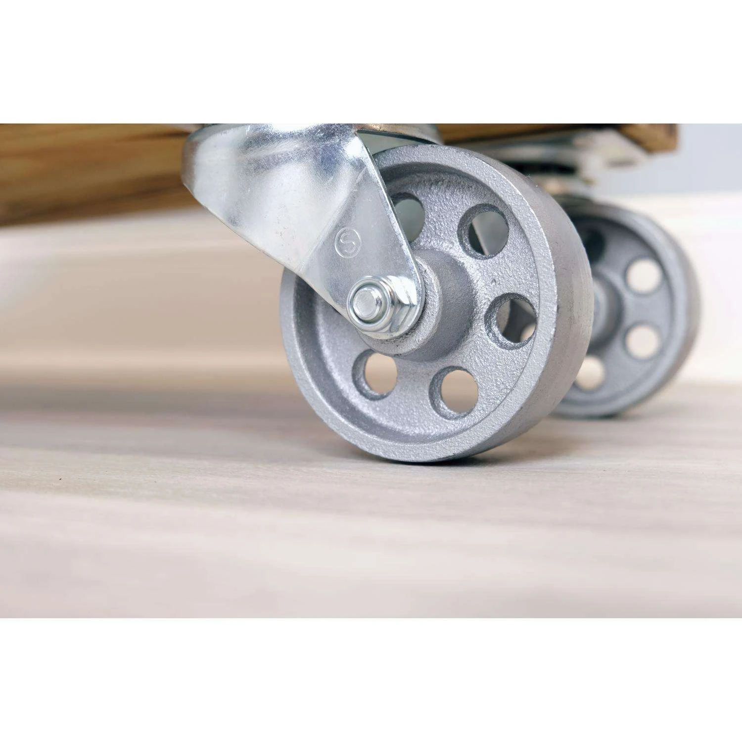 Shepherd Hardware 4 In. D Swivel Cast Iron Caster 500 Lb 1 Pk 10 Shepherd Hardware 4 In. D Swivel Cast Iron Caster 500 Lb 1 Pk - Image 8