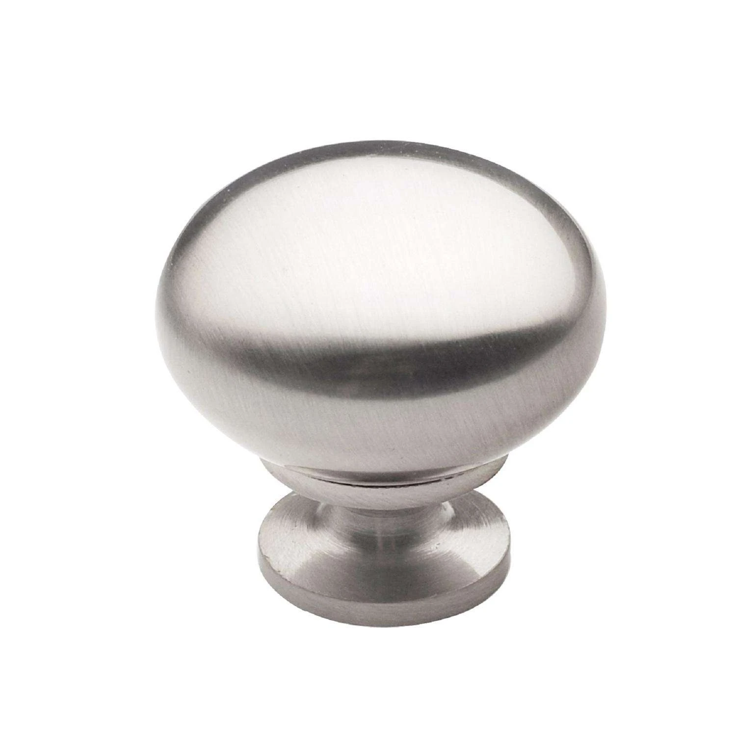 Richelieu Contemporary Round Cabinet Knob 1-1/4 In. D 1-1/4 In. Brushed Nickel 10 Pk 4 Richelieu Contemporary Round Cabinet Knob 1-1/4 In. D 1-1/4 In. Brushed Nickel 10 Pk - Image 2