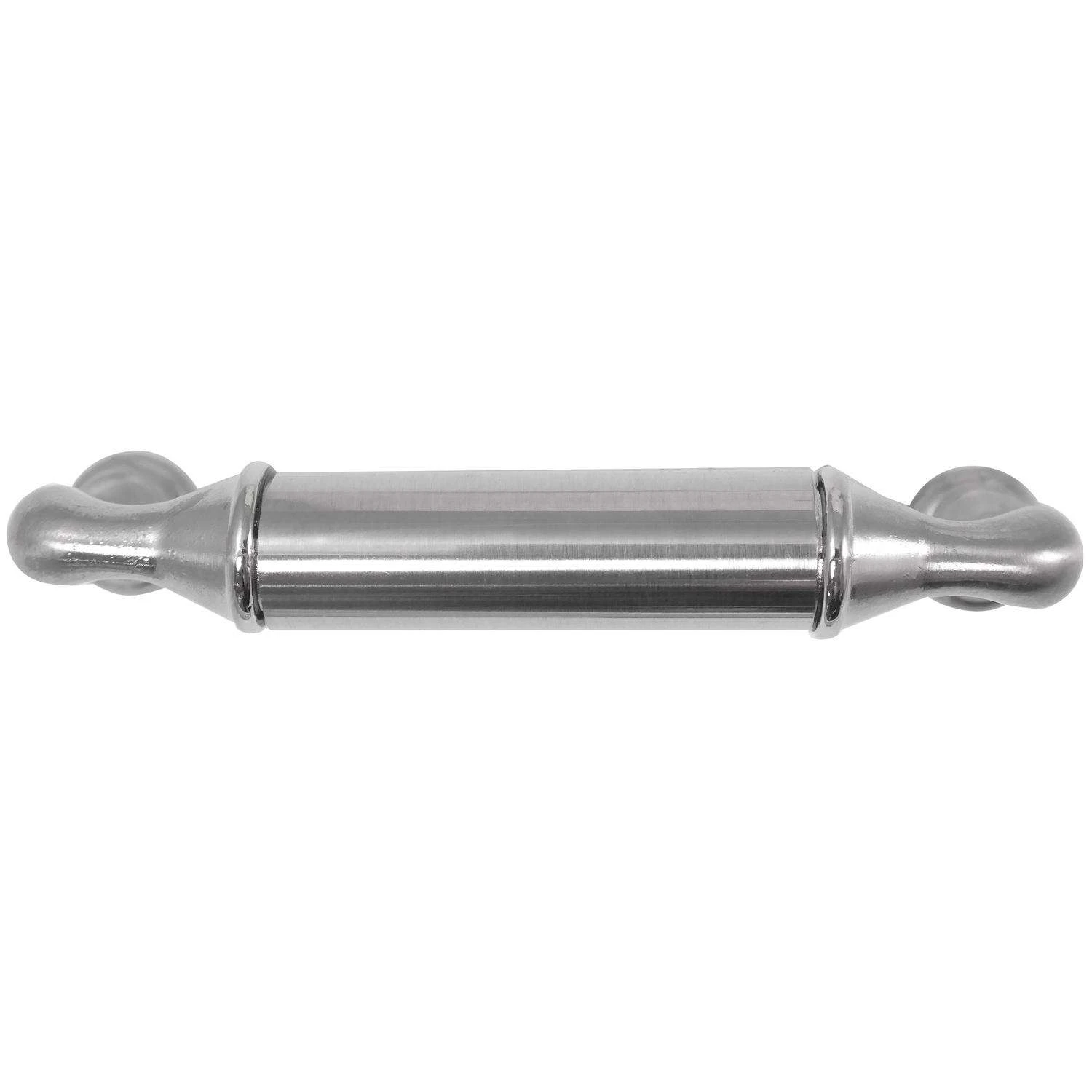 Laurey Kensington T-Bar Cabinet Pull 10-1/16 In. Brushed Satin Nickel Silver 1 Pk 3 Laurey Kensington T-Bar Cabinet Pull 10-1/16 In. Brushed Satin Nickel Silver 1 Pk