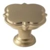 Amerock Grace Revitalize Cabinet Knob 1-3/4 In. D 1-3/8 In. Golden Champagne 1 Pk