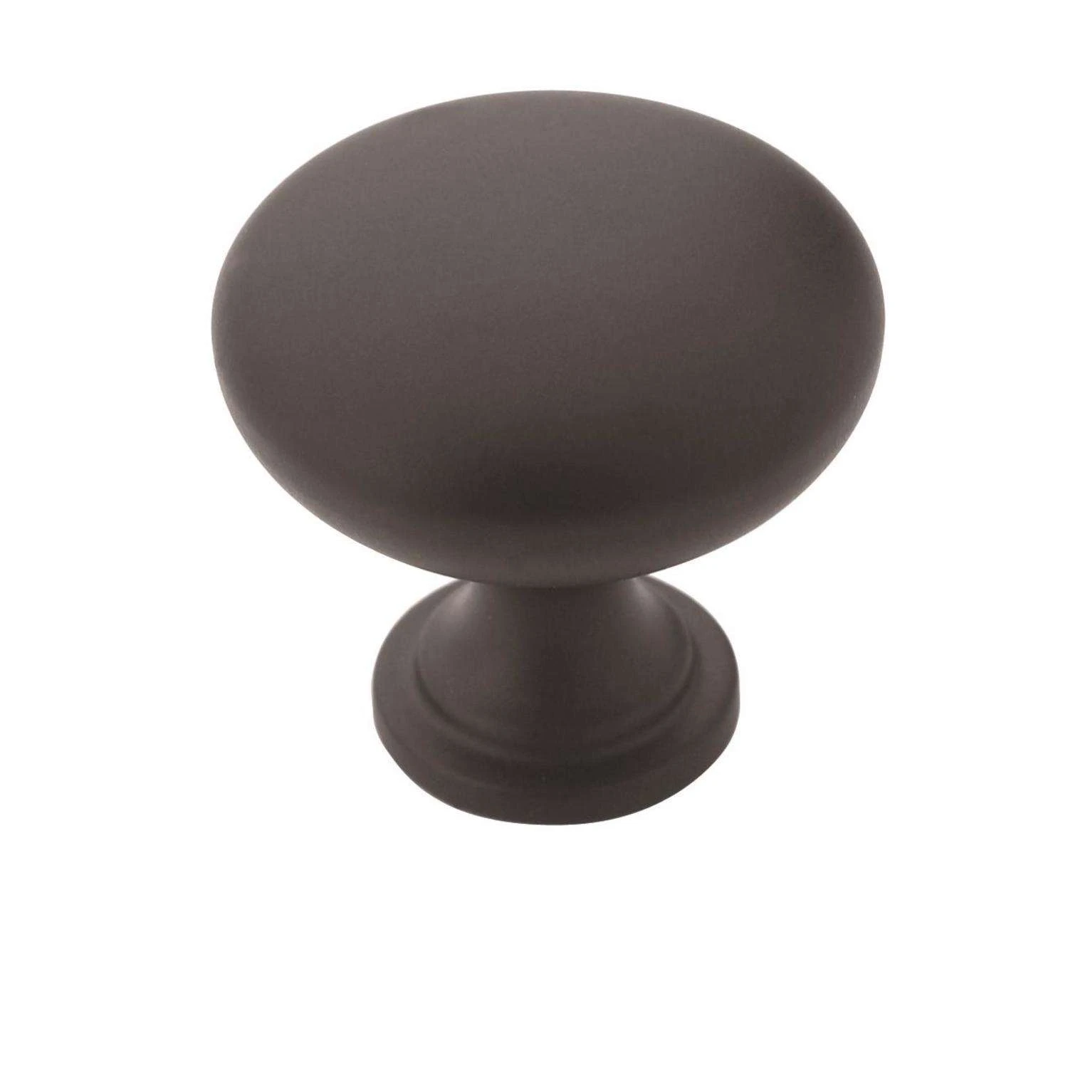 Amerock Edona Round Cabinet Knob 1-1/4 In. D 1-1/8 In. Matte 10 Pk 3 Amerock Edona Round Cabinet Knob 1-1/4 In. D 1-1/8 In. Matte 10 Pk