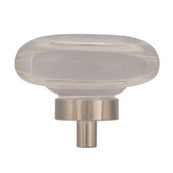 Amerock Glacio Round Cabinet Knob 1-3/4 In. D 1 In. Clear/Polished Nickel 1 Pk 11 Amerock Glacio Round Cabinet Knob 1-3/4 In. D 1 In. Clear/Polished Nickel 1 Pk -Supply Tools Market c886839f 9097 4fcc a3c5 defc555db575
