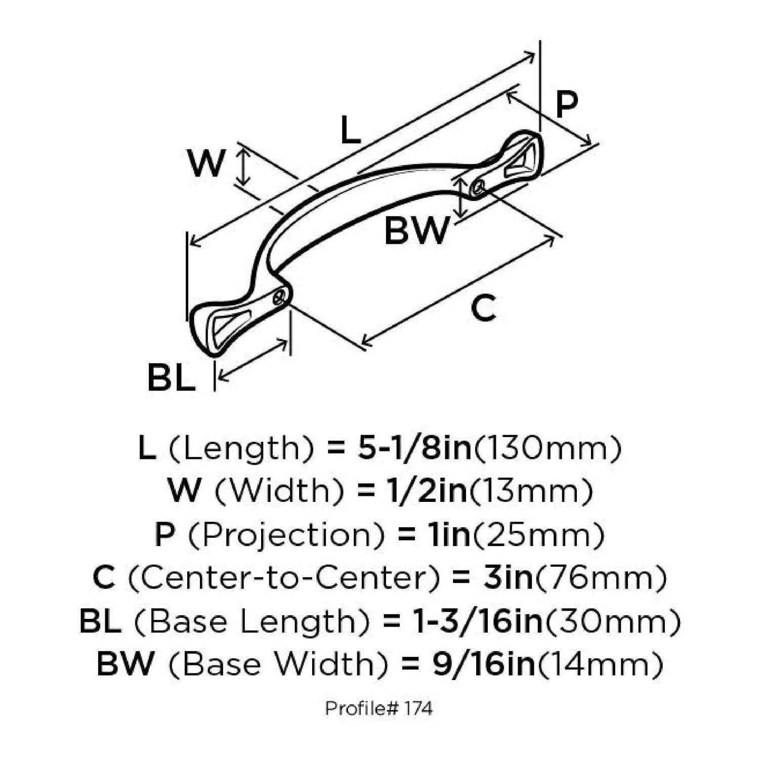 Amerock Allison Cabinet Pull 3 In. Satin Nickel Gray 10 Pk 7 Amerock Allison Cabinet Pull 3 In. Satin Nickel Gray 10 Pk - Image 5
