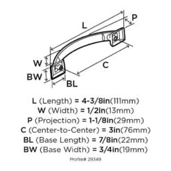 Amerock Candler Half Oval Arch Cabinet Pull 3 In. Oil Rubbed Bronze 5 Pk 14 Amerock Candler Half Oval Arch Cabinet Pull 3 In. Oil Rubbed Bronze 5 Pk -Supply Tools Market cd994f3b 18f0 46fc 854b c5063a9134de
