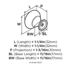 Amerock Allison Round Cabinet Knob 1-1/4 In. D Oil Rubbed Bronze 10 Pk 13 Amerock Allison Round Cabinet Knob 1-1/4 In. D Oil Rubbed Bronze 10 Pk -Supply Tools Market cf46373f d027 46ba 80a4 59baf9bf706f