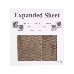 SteelWorks 24 In. 24 In. Steel Expanded Sheet