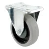 Shepherd Hardware 5 In. D Thermoplastic Rubber Rigid Caster 300 Lb 1 Pk