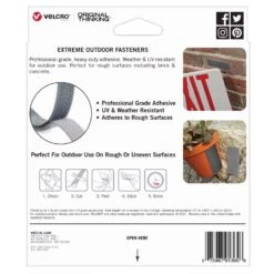 VELCRO Brand Extreme Outdoor Small Nylon Hook And Loop Fastener 120 In. L 1 Pk 21 VELCRO Brand Extreme Outdoor Small Nylon Hook And Loop Fastener 120 In. L 1 Pk -Supply Tools Market d7364234 b6d3 412d 93d3 a0fc89ad95b7