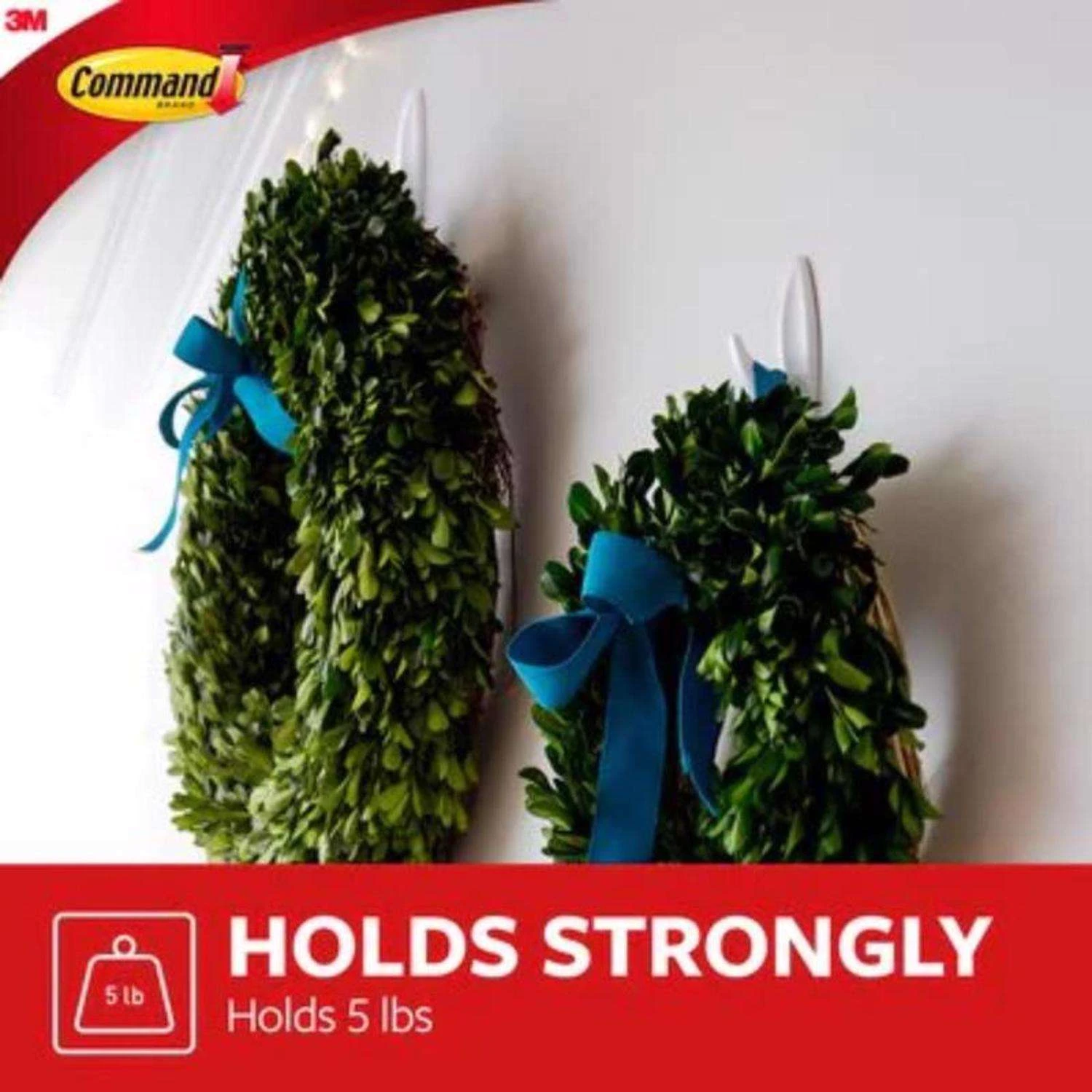 3M Command Large Plastic Designer Hooks 4.125 In. L 4 Pk 4 3M Command Large Plastic Designer Hooks 4.125 In. L 4 Pk - Image 3