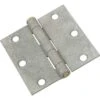 National Hardware 3 In. W X 3 In. L Galvanized Silver Steel Broad Hinge 2 Pk 1 National Hardware 3 In. W X 3 In. L Galvanized Silver Steel Broad Hinge 2 Pk -Supply Tools Market de4a7aca 2f37 4005 8234 fad321aec37a