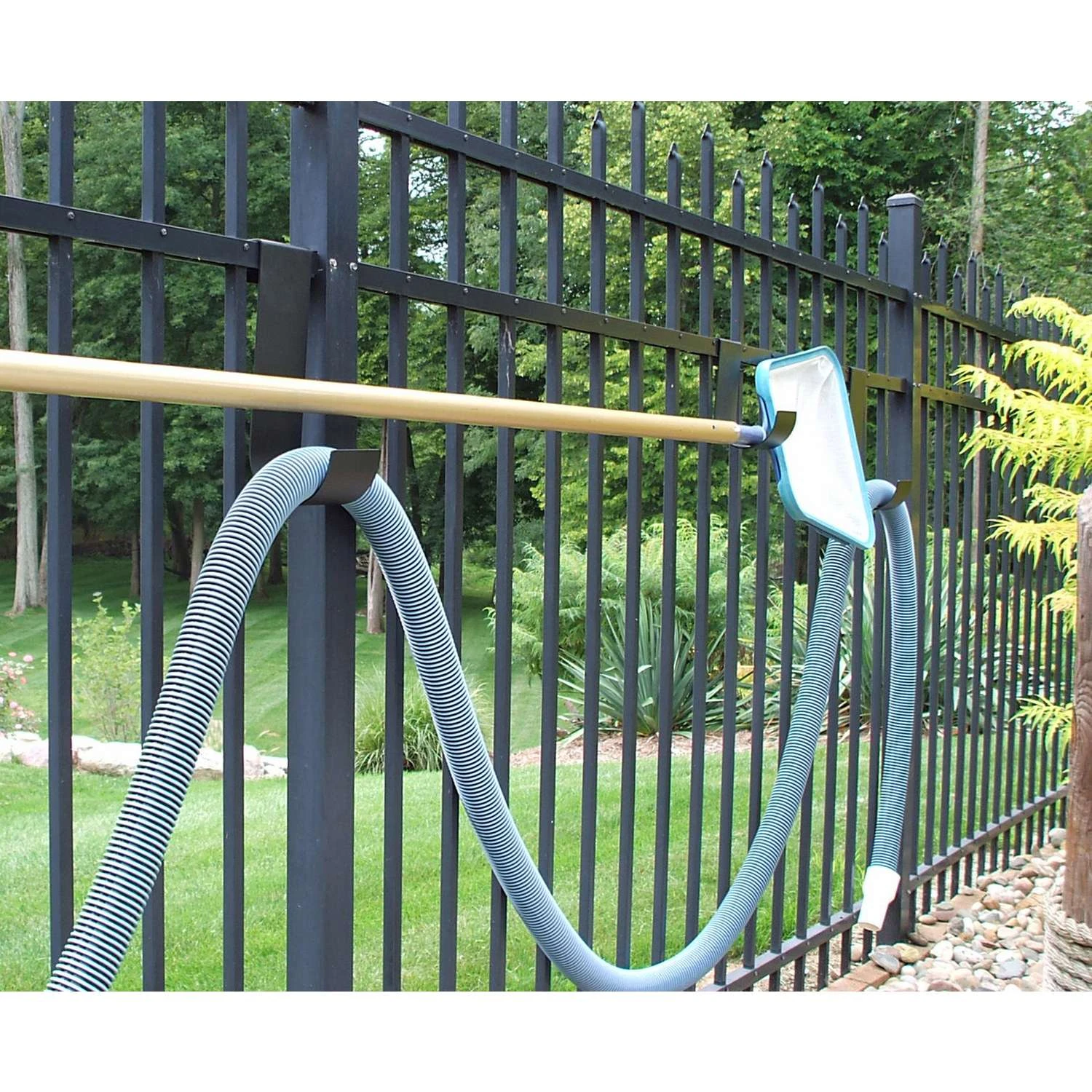 MIDE Products 6 In. L Powder Coated Black Aluminum Short Slip-On Hook 25 Lb. Cap. 2 Pk 6 MIDE Products 6 In. L Powder Coated Black Aluminum Short Slip-On Hook 25 Lb. Cap. 2 Pk - Image 4