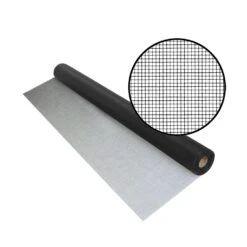 UltraVue 2 48 In. W X 100 Ft. L Black Polyester Screen Cloth