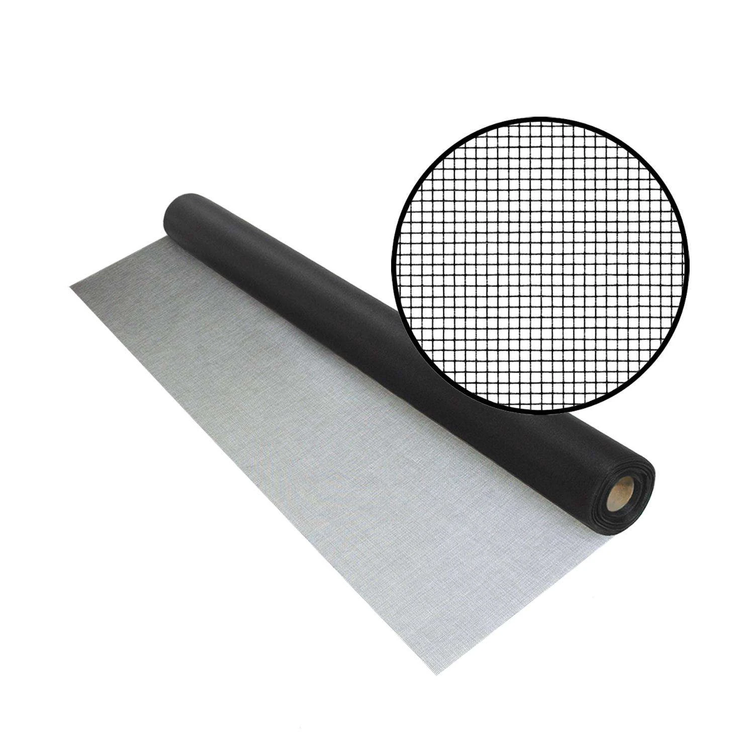 UltraVue 2 48 In. W X 100 Ft. L Black Polyester Screen Cloth 3 UltraVue 2 48 In. W X 100 Ft. L Black Polyester Screen Cloth