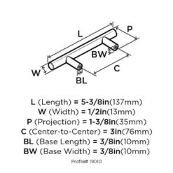 Amerock Bar Cabinet Pull 3 In. Oil-Rubbed Bronze 5 Pk -Supply Tools Market e4d40c06 439a 4e82 bc09 56a87ce7997a