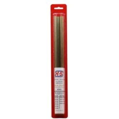 K&S 12 In. L Square/Rectangular Brass Tube 11 Pk