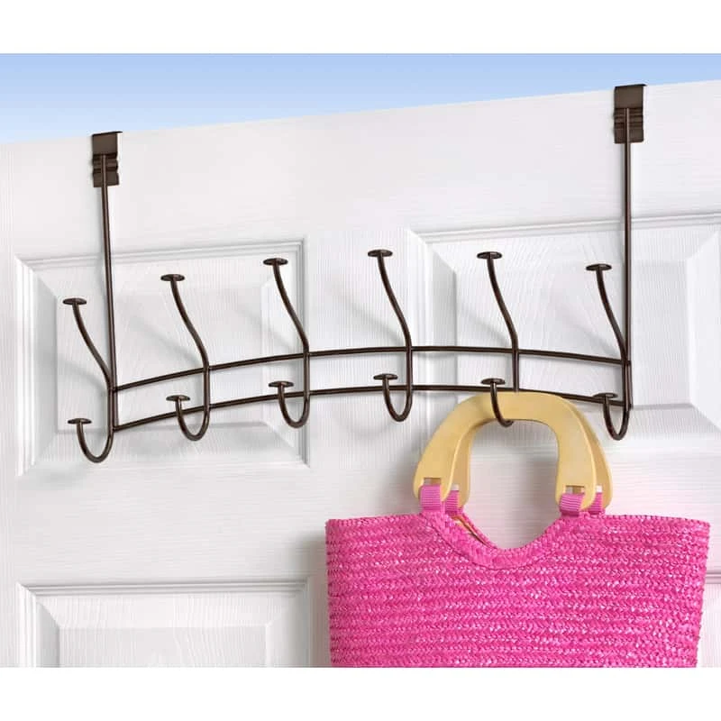 Spectrum 20.5 In. L Bronze Steel Hook Rack 1 Pk 3 Spectrum 20.5 In. L Bronze Steel Hook Rack 1 Pk