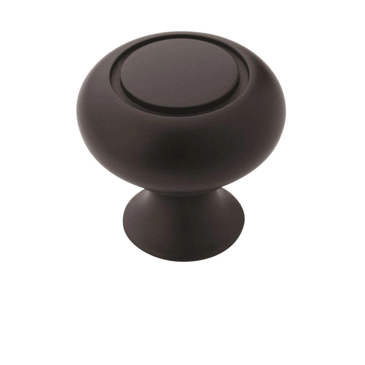 Amerock Everyday Heritage Round Cabinet Knob 1-1/4 In. D 1-3/16 In. Matte 10 Pk 3 Amerock Everyday Heritage Round Cabinet Knob 1-1/4 In. D 1-3/16 In. Matte 10 Pk