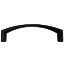 Laurey Aventura Arch Cabinet Pull 5-1/16 In. Matte Black 1 Pk