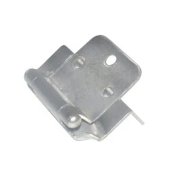 Richelieu 1-17/64 In. W Brushed Satin Nickel Silver Steel Self-Closing Hinge 2 Pk