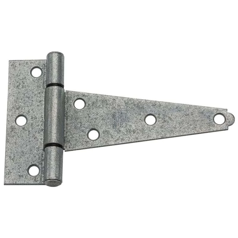 National Hardware 5 In. L Galvanized Silver Steel Heavy Duty T Hinge 2 Pk 3 National Hardware 5 In. L Galvanized Silver Steel Heavy Duty T Hinge 2 Pk