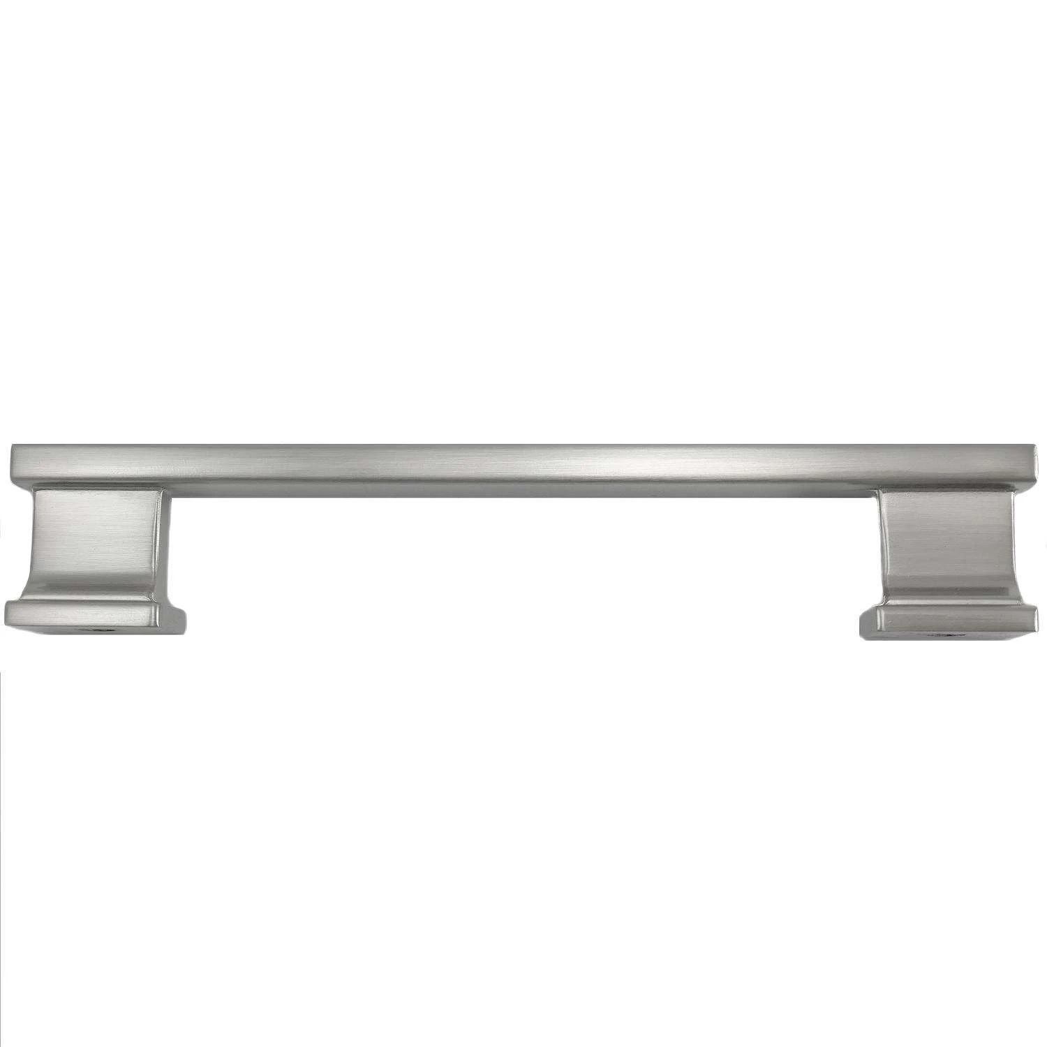 MNG Park Avenue Traditional Bar Cabinet Pull 8-13/16 In. Satin Nickel Silver 1 Pk 4 MNG Park Avenue Traditional Bar Cabinet Pull 8-13/16 In. Satin Nickel Silver 1 Pk - Image 2