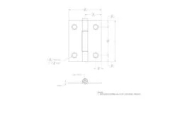 Ace 1.1 In. W X 2 In. L Stainless Steel Silver Stainless Steel Narrow Hinge 2 Pk 7 Ace 1.1 In. W X 2 In. L Stainless Steel Silver Stainless Steel Narrow Hinge 2 Pk -Supply Tools Market f4bba80c 52c1 4018 a05d a6967be9a8a6
