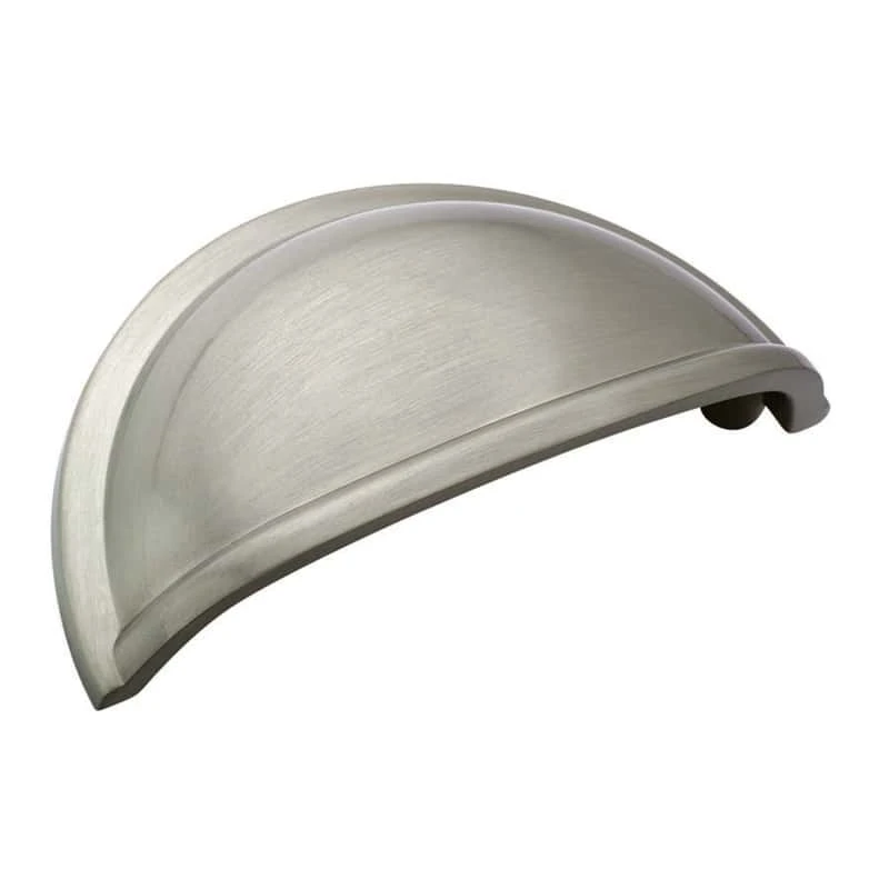 Amerock Cup Pull Revitalize Cabinet Pull Cup 3 In. Satin Nickel 5 Pk 3 Amerock Cup Pull Revitalize Cabinet Pull Cup 3 In. Satin Nickel 5 Pk