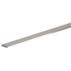 SteelWorks 0.125 In. X 1 In. W X 6 Ft. L Aluminum Flat Bar 1 Pk
