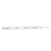 IDesign 32.5 In. L White Wood 6 Peg Hook Rack 1 Pk