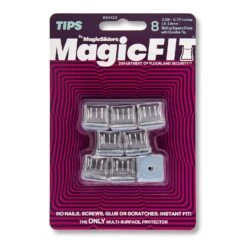 Magic Fit Magic Sliders Gray Push-On Polymer Sliding Discs 8 Pk